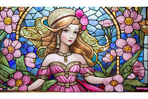 A detailed stained glass artwork of, an Arts & Entertainment Photo by Igor Tichonow