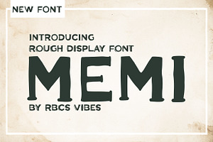 Memi Display Font
