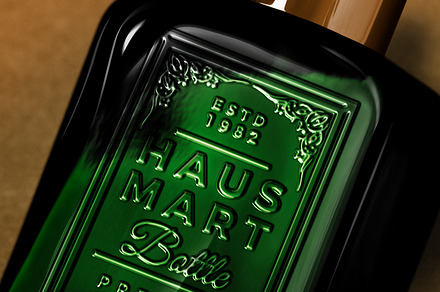 Glass Emboss Logo Mockup, a Packaging Mockup by GfxFoundry