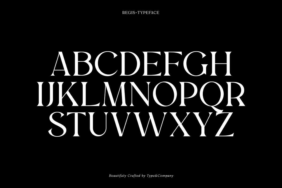 Regis | Elegant Serif Font Family, a Serif Font by Type and Co. (Photo 8 of 20)