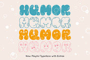 HUMOR playful font family, a Script Font by Anna Zakharchenko (Thumbnail 1 of 21)