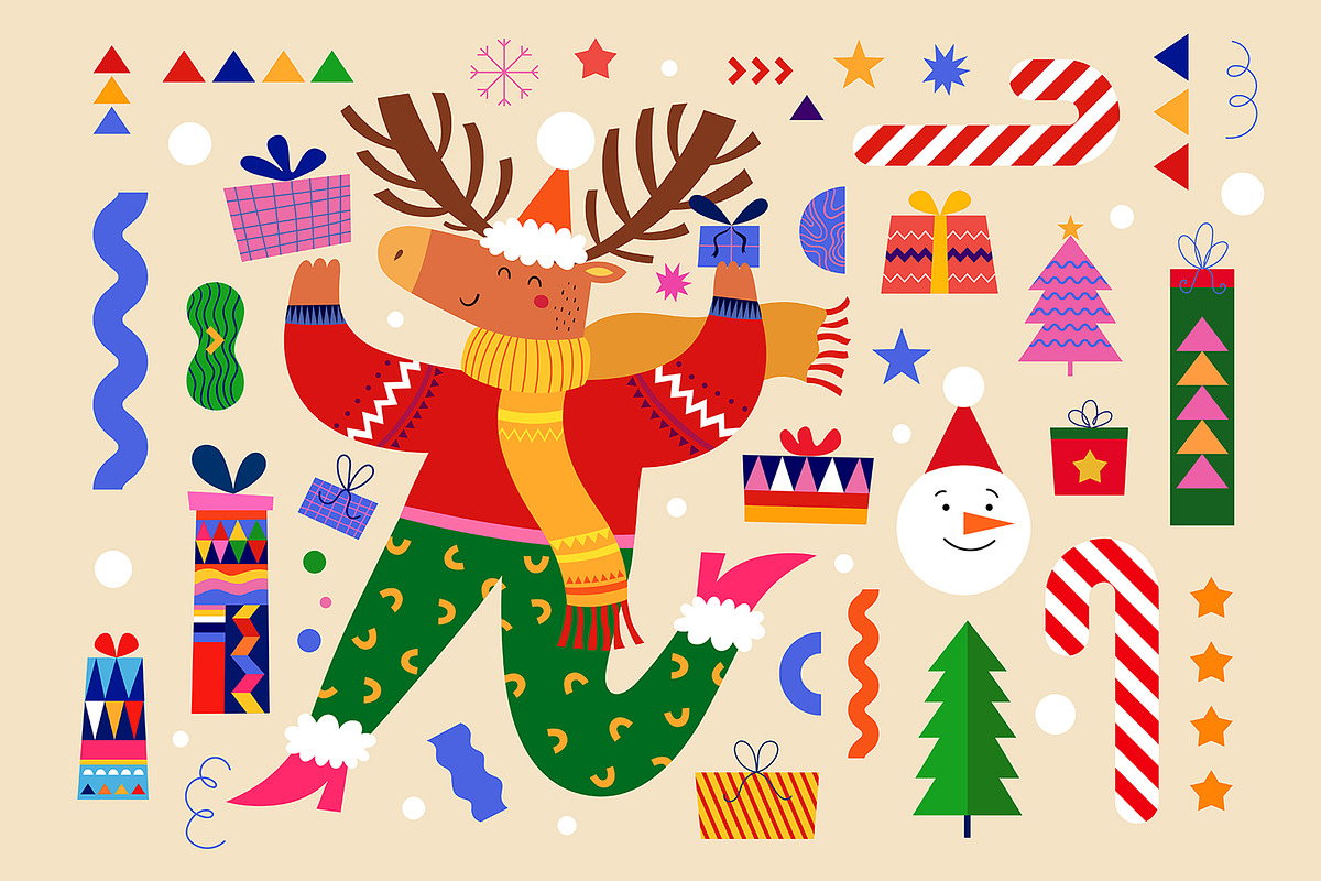 2026 Happy New Year, a Seasonal Illustration by MoleskoStudio (Photo 4 of 7)