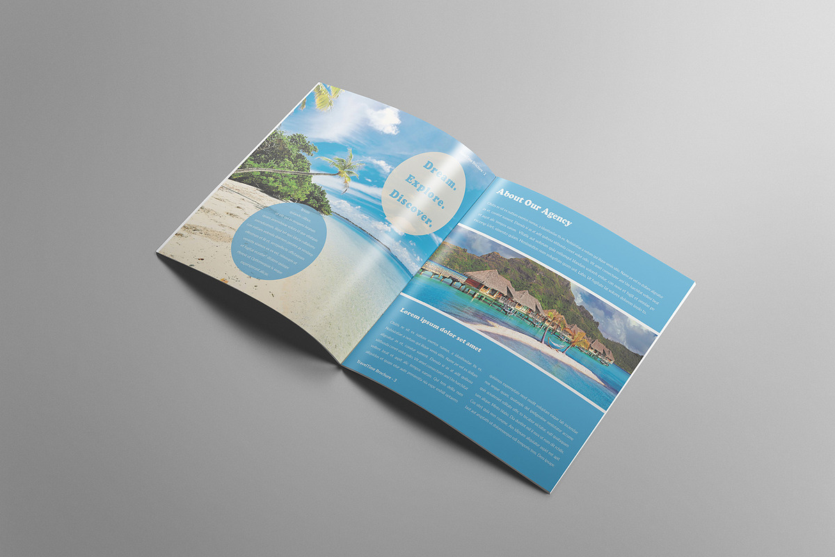 Travel Time Brochure | A4 - Square, a Brochure Template by Carlos Fernando (Photo 10 of 14)