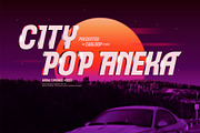 Aneka - VHS 80s City Pop Retro Font, a Font by Casloop Studio (Thumbnail 1 of 8)
