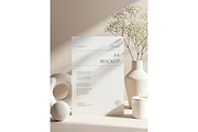 Aesthetic Letterhead Mockup PSD, a Mockup by Julia Anderi - Studio (Thumbnail 1 of 2)