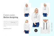 Women Hoodie Mock-ups Set FREE DEMO, a Books & Magazine Mockup by Apparel_Mockups (Thumbnail 6 of 24)