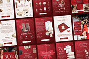 Christmas Holiday | Email Templates, an Email Template by Studio Mayde (Thumbnail 5 of 8)