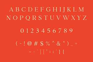 Jerson - Modern Serif Typeface