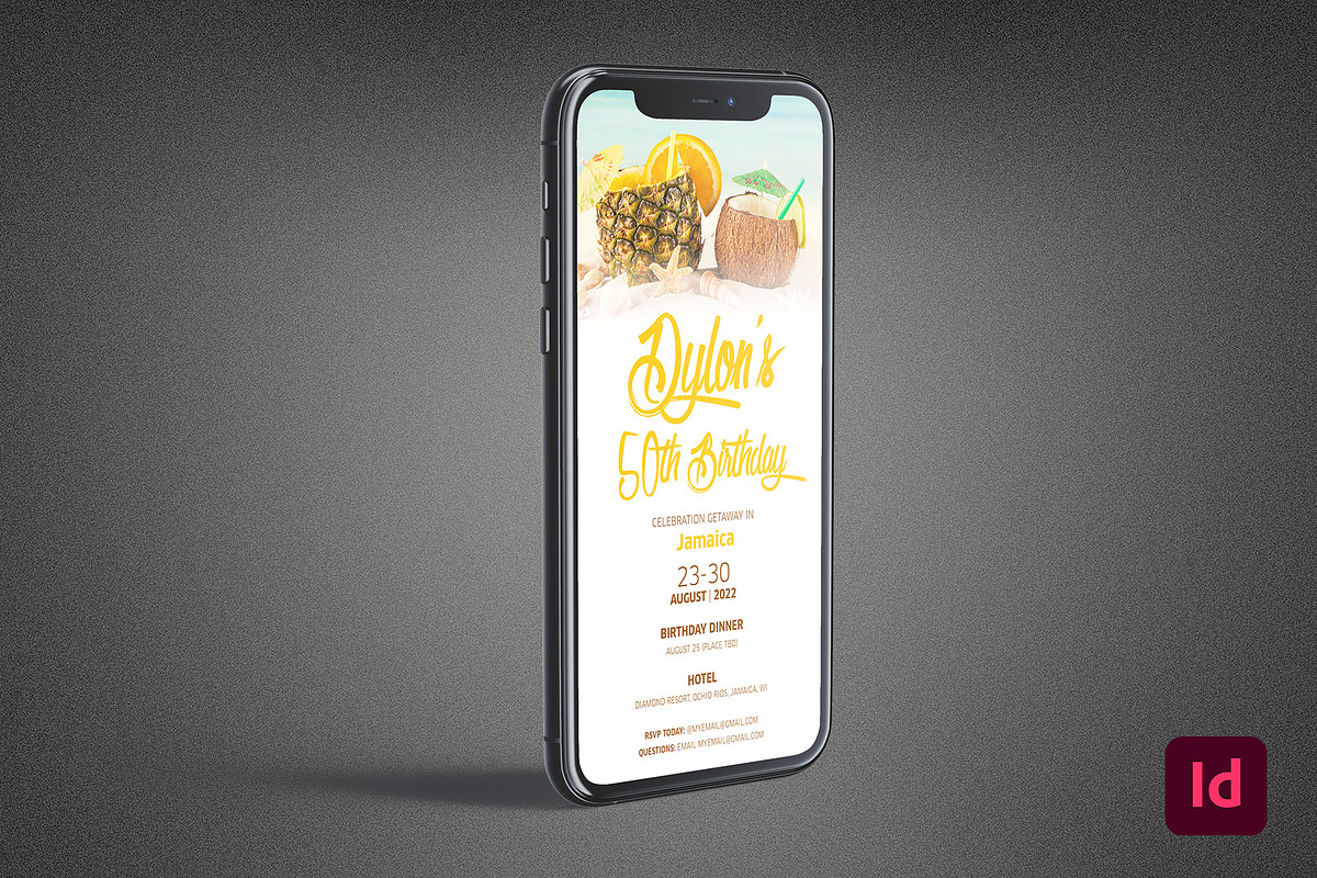 Birthday Getaway Digital Flyer, a Flyer Template by loswl (Photo 3 of 5)