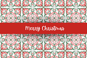Christmas Tiles seamless patterns, a Pattern Graphic by AkiraVilla (Thumbnail 7 of 7)