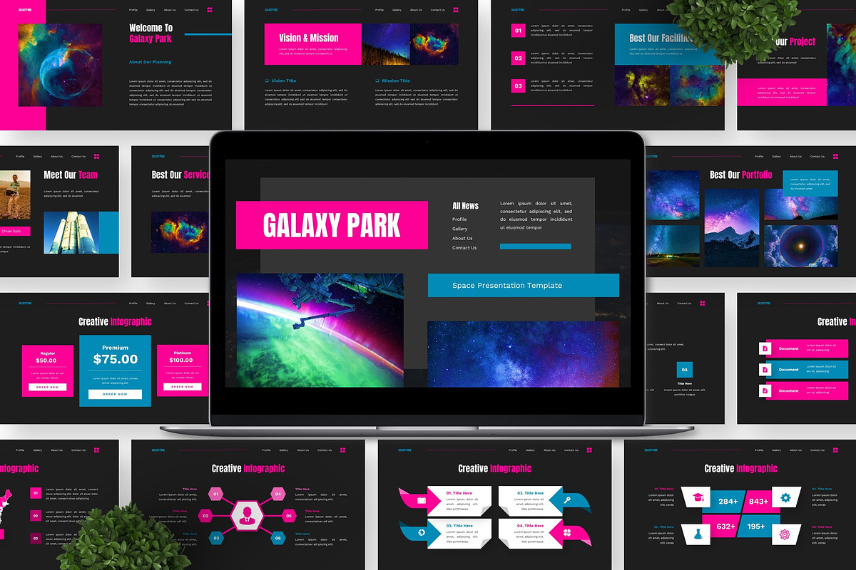 Galaxy Park - Space Keynote preview 3