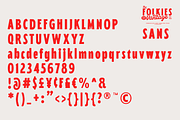Folkies Vantage| Vintage Font Duo, a Sans Serif Font by Jolicia Type (Thumbnail 6 of 12)