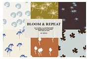 Bloom: Patterns & Illustrations, a Pattern Graphic by Veyla (Thumbnail 2 of 23)