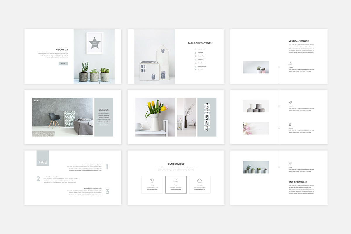 Rigel Presentation Template, a Presentation Template by SlideStation (Photo 2 of 11)