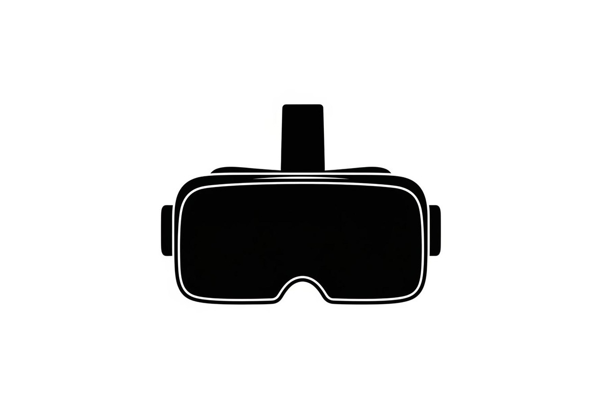 50 VR Goggles Headset Silhouette, an Illustration by yasushie (Photo 47 of 51)
