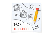 Back to to School Banners, an Education Illustration by PixMarket (Thumbnail 3 of 4)