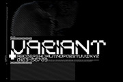 Variant, a Font by Hydro74 (Thumbnail 1 of 4)