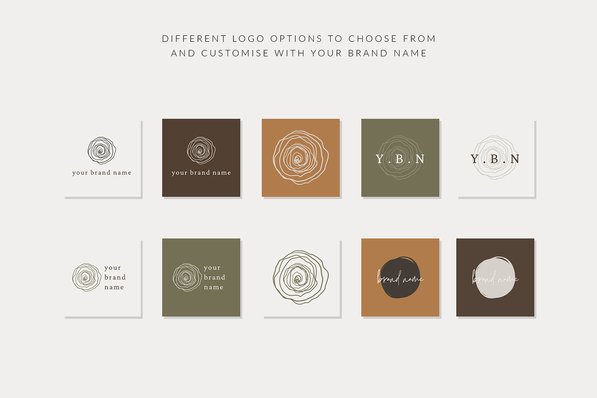 Into The Woods Nature Brand Logo Kit, a Branding & Logo Template by CreativeWilderness (Photo 6 of 10)