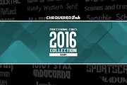Professional Fonts 2016 Collection 4, a Sans Serif Font by Chequered Ink (Thumbnail 1 of 2)