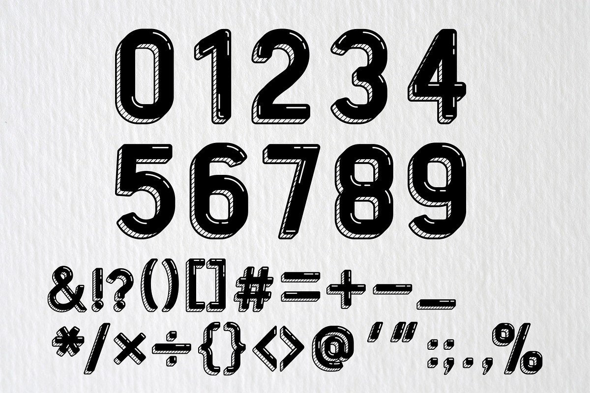 Handwritten Ink Alphabet Letter Font, a Handwritten Font by ...