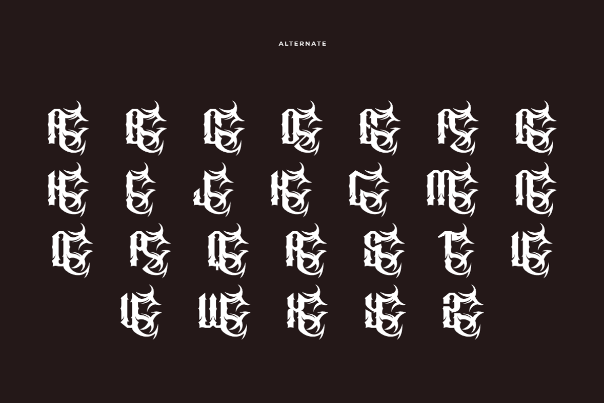 Music Rockleh - Music Font, a Blackletter Font by Iqsiart Studio (Photo 7 of 10)