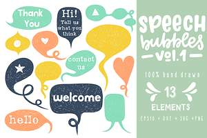 Speech Bubbles collection. Vol. 1