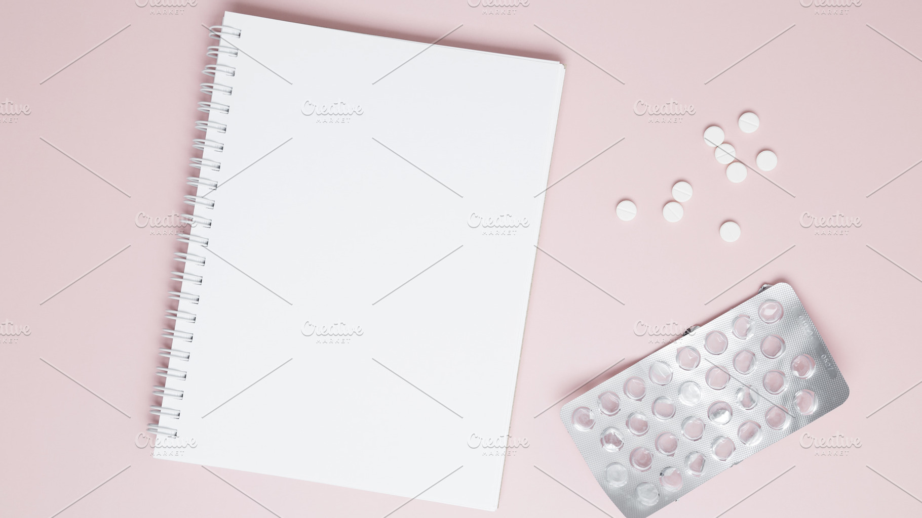 Concept of medicine, healthcare, and pharmaceutical industry. Blister of tablet, a Photo by matucha