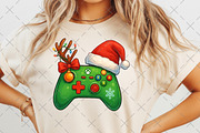 Christmas Game Controller Png, an Illustration by Craft Nest (Thumbnail 3 of 6)