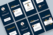 Client Testimonial - Instagram Story, a Social Media Template by UnicodeID (Thumbnail 2 of 4)