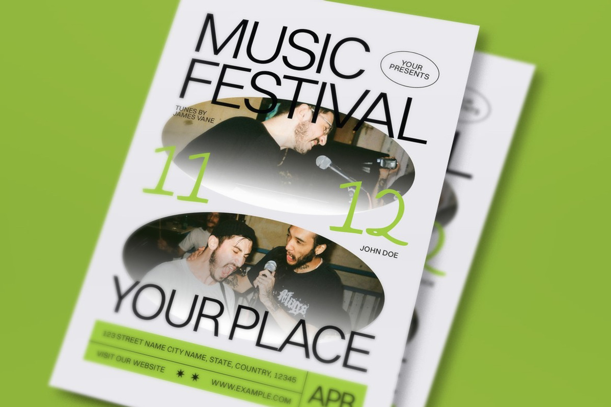 Music Festival Flyer preview 2