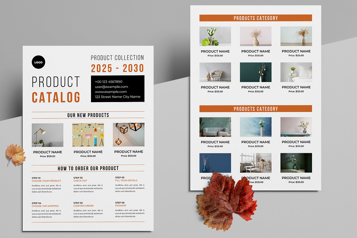 Product Catalog Template, a Brochure Template by ContestDesign (Photo 1 of 3)