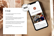 Sarah Social - WIX Website Template, a Wix Template by AndrewPixel (Thumbnail 3 of 9)