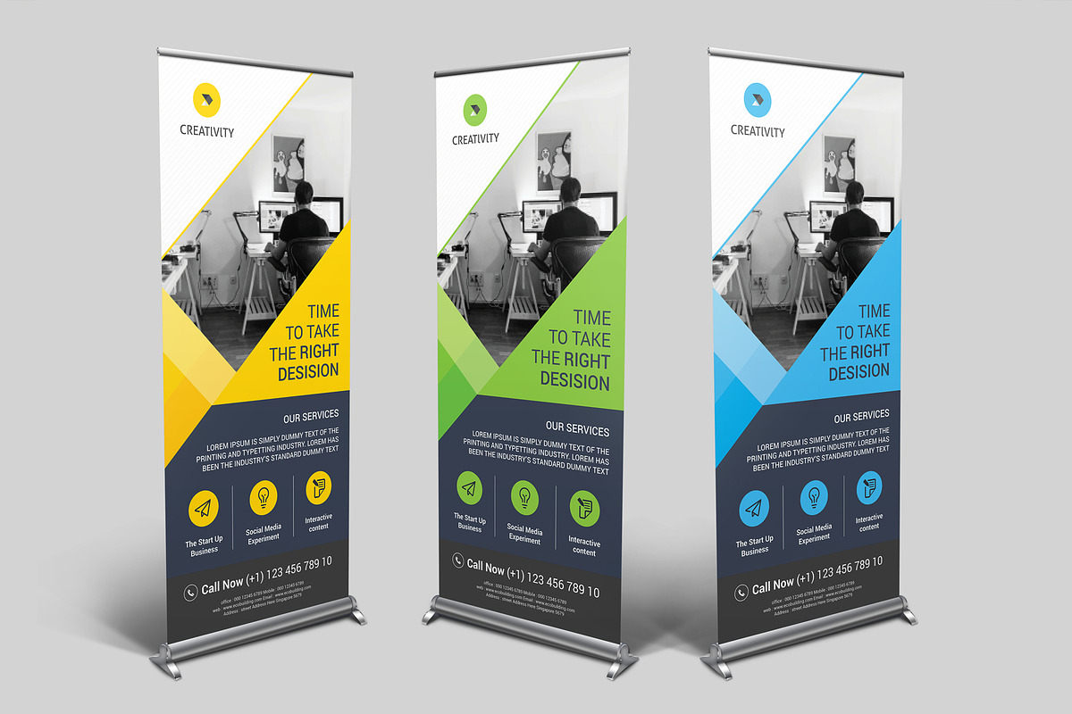 Corporate Roll-up Banner, a Marketing Template by Brochure-Market (Photo 4 of 4)