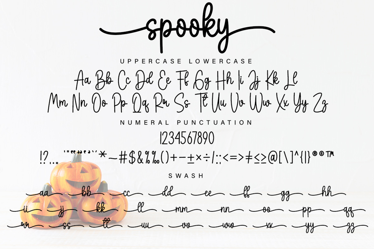 Spooky, a Script Font by DN Creative (Photo 5 of 6)