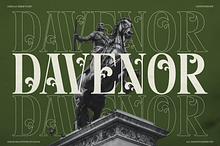 Davenor | Display Serif Font