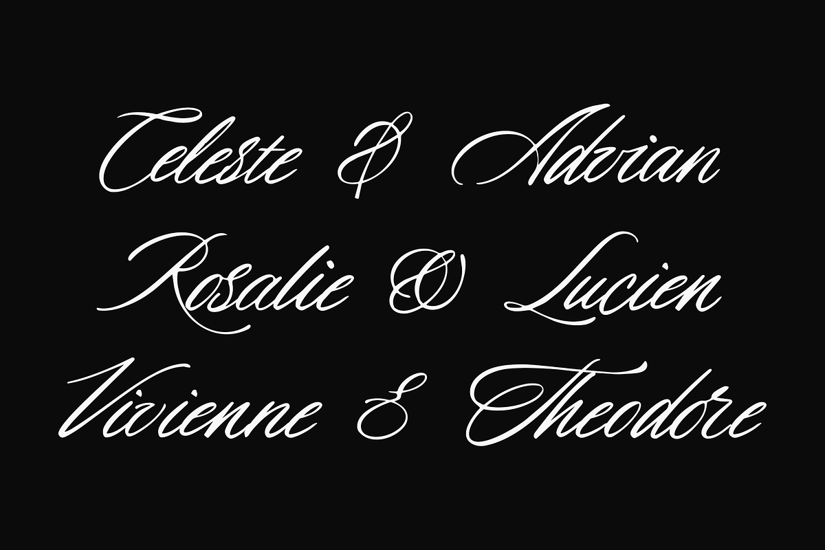 Romantic Romance - Calligraphy Font, a Script Font by VP Fonts (Photo 11 of 21)