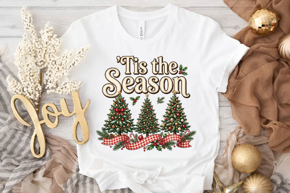 ’Tis the Season Christmas PNG, a Seasonal Illustration by DreamPrint404 (Photo 5 of 6)