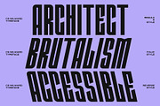 CS Milward – Condensed Font, a Sans Serif Font by Craft Supply Co. (Thumbnail 3 of 8)
