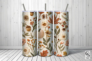 Cottagecore Autumn Embroidery Paper, a Pattern Graphic by Creative Store (Thumbnail 5 of 5)