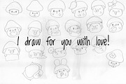 Cute Kawaii Fly Agaric Mushroom, a Seasonal Illustration by Palau (Thumbnail 9 of 12)