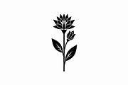 Simple Botanical Silhouettes, an Illustration by Gaye Art (Thumbnail 12 of 21)