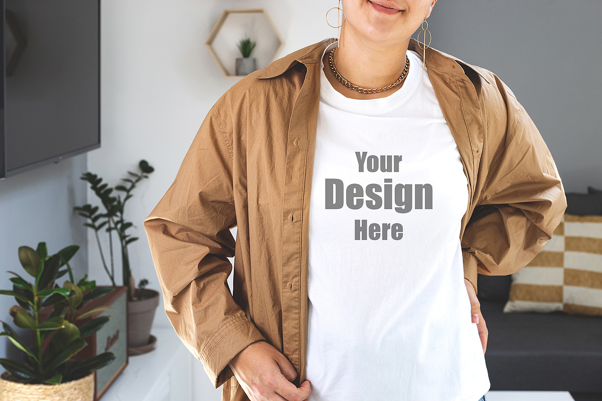 T-shirt mockup bundle Tshirt mock-up, a Print Template by Valeriia • Svitlini (Photo 3 of 9)
