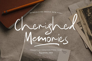 Cherished Memories Handwritten Font