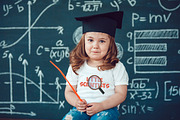 Little Scientists T-Shirt Mock-Up, a Shirt Mockup by Freeman Studio (Thumbnail 8 of 11)