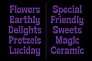 Flatface Sours, a Sans Serif Font by Flatface (Thumbnail 10 of 11)