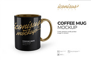 Coffee Mug Mockup Template, a Cups & Container Mockup by iconisusmockup (Thumbnail 1 of 3)