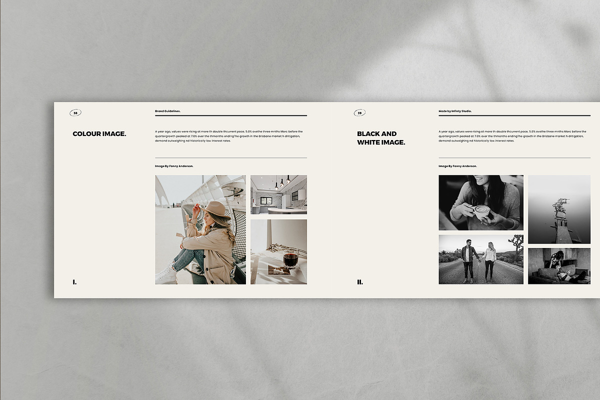 Brand Guidelines, a Brochure Template by Occy Design (Photo 8 of 9)