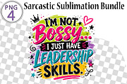 Sarcastic Sublimation Bundle, a Seasonal Illustration by CreationArt (Thumbnail 1 of 3)