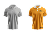 Polo Shirt Mockup, a Shirt Mockup by GraphicsPixel (Thumbnail 2 of 3)
