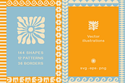 Summer vibes, shapes and patterns, a Graphic by venimo (Thumbnail 3 of 11)